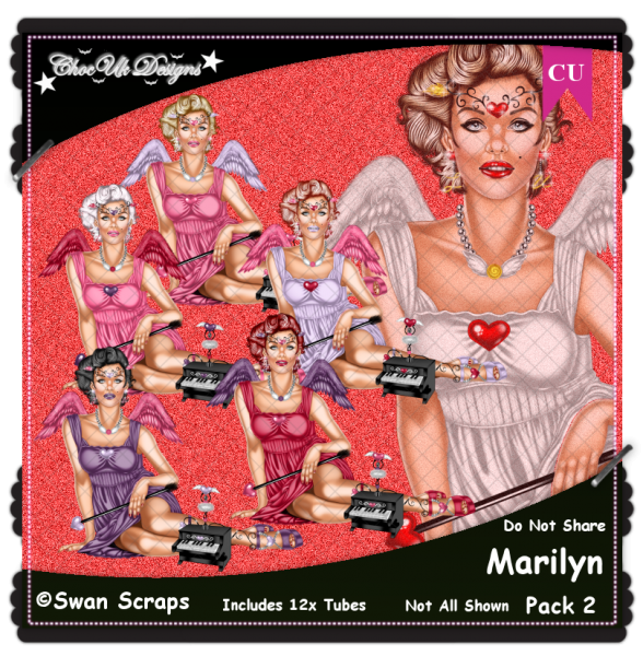 Marilyn CU/PU Pack 2 - Click Image to Close