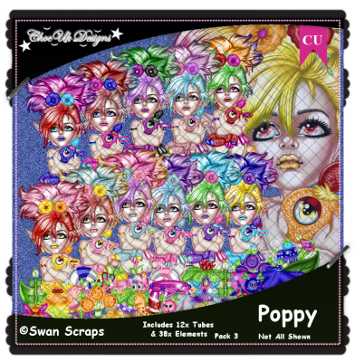 Poppy CU/PU Pack 3