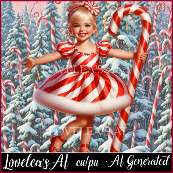 CANDY CANE GIRL 2 - Click Image to Close