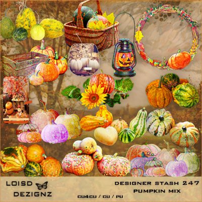 Designer Stash 247 - Pumpkin Mix - cu4cu/cu/pu