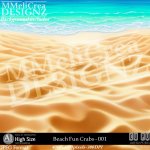 AI - Beach Fun Crabs - CU001 (CU4PU/PNG)