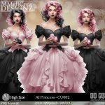 AI - Princess - CU002 (CU4PU/PNG)