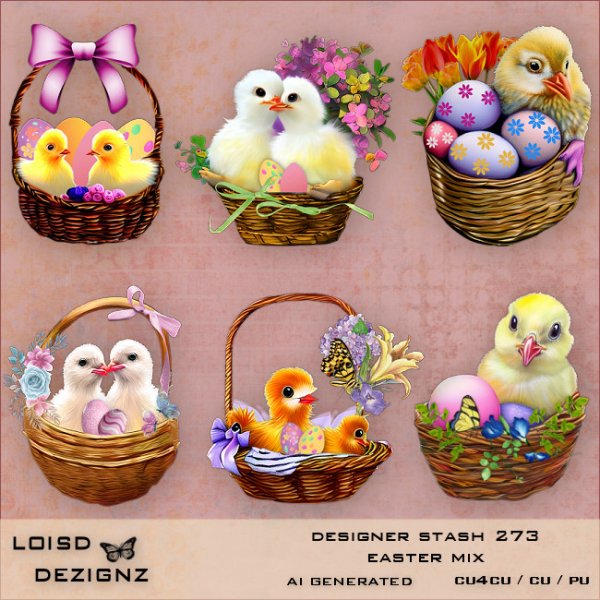 Designer Stash 273 - Easter Mix - Click Image to Close