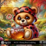 AI - CU Honey Bear LadyBug (CU4PU/PNG)
