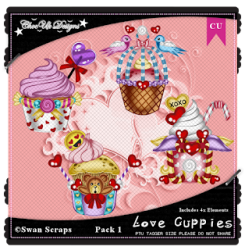 Love Cuppies CU/PU Pack 1 Love Cuppies CU/PU Pack 1