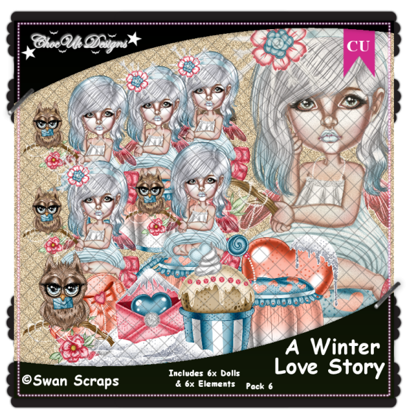 A Winter Love Story CU/PU Pack 6 - Click Image to Close