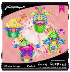 Love Cuppies CU/PU Pack 6 Love Cuppies CU/PU Pack 6
