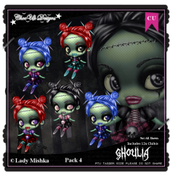 Ghoulia CU/PU Pack 4