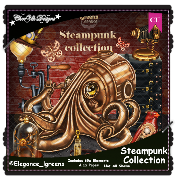 Steampunk Collection CU/PU Pack - Click Image to Close