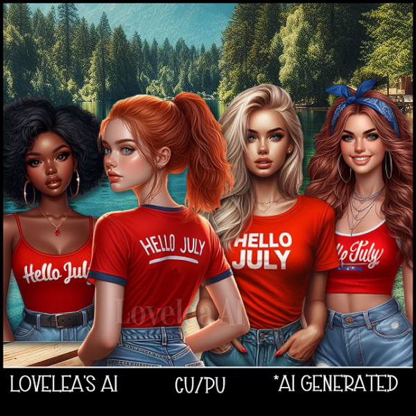 HELLO JULY PACK - Click Image to Close