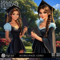 AI - GIRLS PACK CU013 (CU4PU/PNG)