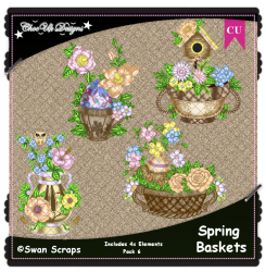 Spring Baskets Elements CU/PU Pack 6
