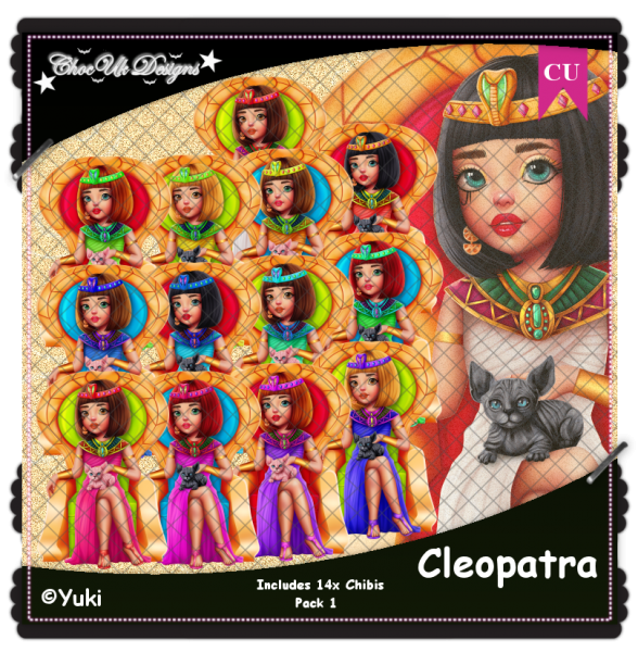 Cleopatra CU/PU Pack 1 - Click Image to Close