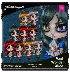 Mad Wonder Alice CU/PU Pack 1