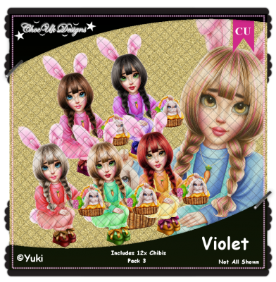 Violet CU/PU Pack 3