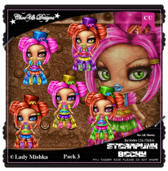Steampunk Becky CU/PU Pack 3 Steampunk Becky CU/PU Pack 3
