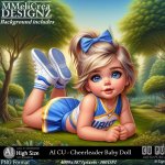 AI - CU Cheerleader Baby Doll (CU4PU/PNG)