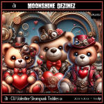 MD-Ai CU Valentine Steampunk Teddy Pack 01