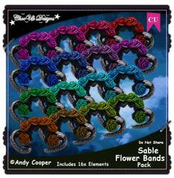 Sable Flower Bands CU/PU Sable Flower Bands CU/PU