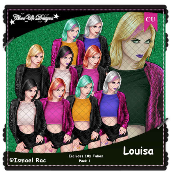 Louisa CU/PU Pack 1 - Click Image to Close