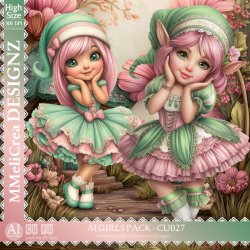 AI - GIRLS PACK CU027 (CU4PU/PNG) AI - GIRLS PACK CU027 (CU4PU/PNG)