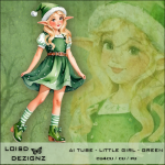 AI Tube 50 Little Girl - Green - cu4cu/cu/pu