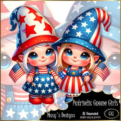 AI - Patriotic Gnomes Girls