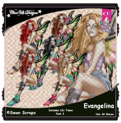 Evangelina CU/PU Pack 3