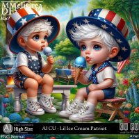 AI - CU Lil Ice Cream Patriot (CU4PU/PNG)