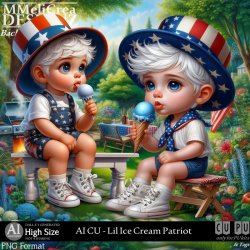 AI - CU Lil Ice Cream Patriot (CU4PU/PNG) AI - CU Lil Ice Cream Patriot (CU4PU/PNG)