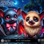 AI - CU Lil Cute Bats (CU4PU/PNG/PACK)