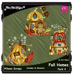 Fall Homes Elements CU/PU Pack 4