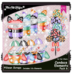 Candace Elements CU/PU Pack 6 Candace Elements CU/PU Pack 6