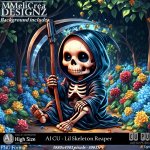 AI - CU Lil Skeleton Reaper (CU4PU/PNG/PACK)