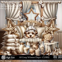 AI - Cosy Winter Days - CU002 (CU4PU/PNG/PACK)