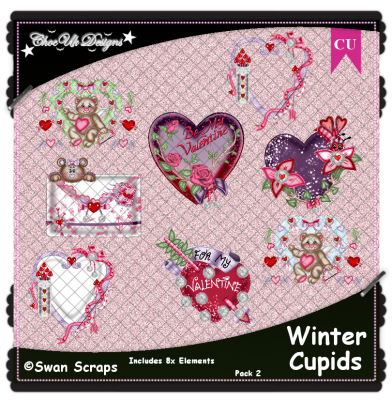 Winter Cupids Elements CU/PU Pack 2