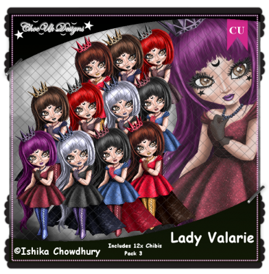 Lady Valerie CU/PU Pack 3