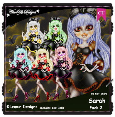 Sarah CU/PU Pack 2