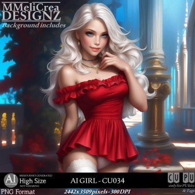 AI - GIRL CU034 (CU4PU/PNG)