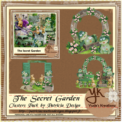 The Secret Garden Cluster pack