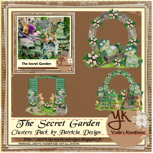 The Secret Garden Cluster pack - Click Image to Close