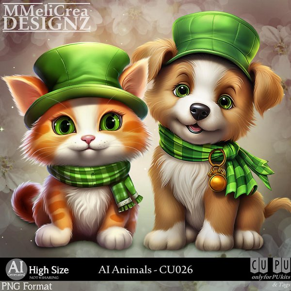 AI - ANIMALS CU026 (CU4PU/PNG) - Click Image to Close