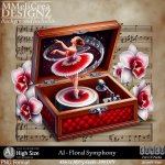 AI - CU4CU - Floral Symphony (CU4CU/PNG)