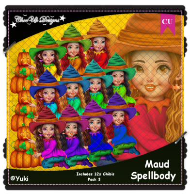 Maud Spellbody CU/PU Pack 3