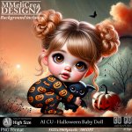 AI - CU Halloween Baby Doll (CU4PU/PNG)