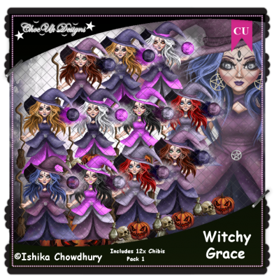 Witchy Grace CU/PU Pack 1