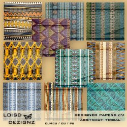 Designer Papers 29 - Abstract Tribal