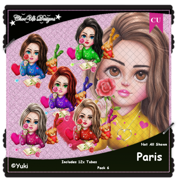 Paris CU/PU Pack 6 - Click Image to Close