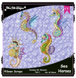Sea Horses Elements CU/PU Pack Sea Horses Elements CU/PU Pack
