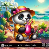 AI - CU Holiday Panda (CU4PU/PNG)